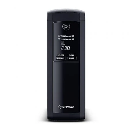 CyberPower VP1200EILCD 1200VA/720W SAI Línea Interactiva Torre LCD